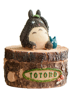 可爱龙猫首饰盒摆件节日礼物