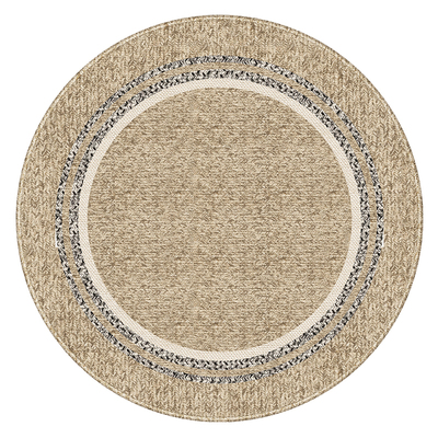 现代简约圆形地毯客厅卧室地垫