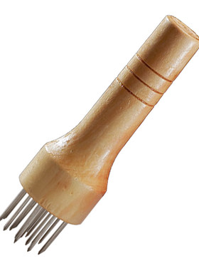 猪皮插松肉针烧烤扎孔器
