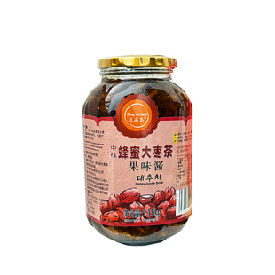 正高岛蜂蜜大枣茶果味酱罐装1150g红枣茶浆红枣果肉酱奶茶原料