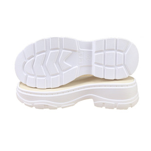 手工钩鞋鞋底女厚底爹爹底聚氨酯防滑耐磨钩凉鞋钩底春秋黑底居家