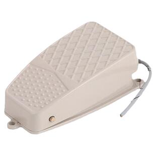 脚踏开关脚踩式泰得TDFS-2自复位点动带线20cm铝壳电控脚踏板TFS2