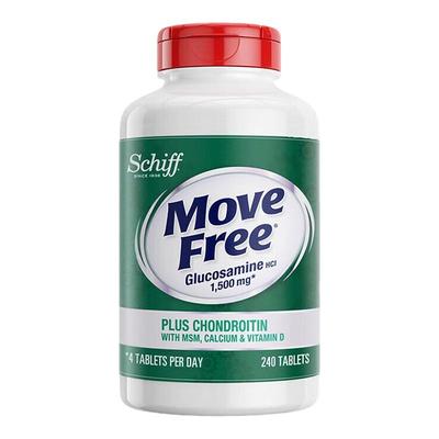 MoveFree益节高钙氨糖软骨素钙片中老年护关节美国原装进口旗舰店