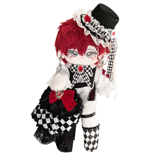 原创25cm30cm棉花娃娃衣服宫廷魔术师帅气华丽玩偶衣服无属性复古