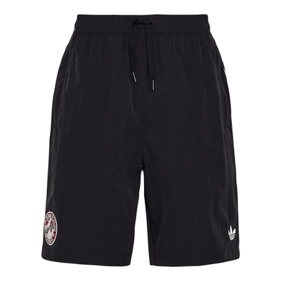 Adidas/阿迪达斯正品三叶草BLKSHORTS新款男经典黑色短裤KY3339