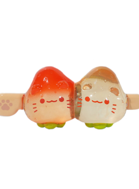 新年冰喵糖葫芦盲盒福禄摆件
