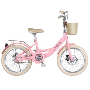 2025新款凤凰儿童自行车6到12岁8-10-15岁小孩女孩折叠单车中大童