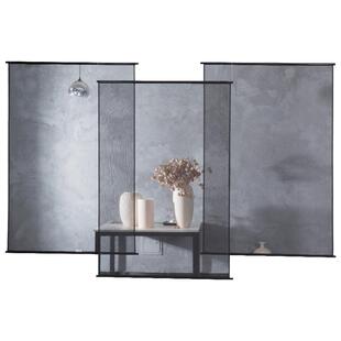 慕布卡布艺屏风帘客厅装饰入户玄关软隔断纱帘日式悬挂垂帘可定制