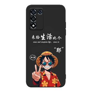 luckrider适用于oppok9s手机壳perm10直边新款0pp0k9s防摔opook9s保护套oopok9s网红opok9s手机膜0popk9s文字