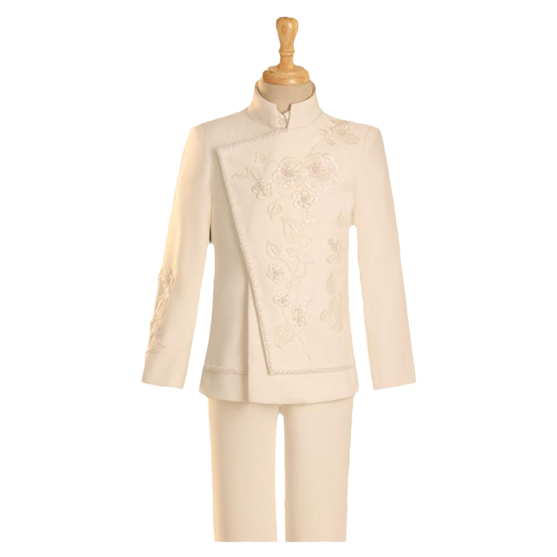 小礼服男童西服走秀花童