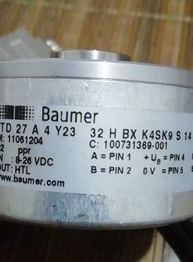 议价全新原装Baumer堡盟值编码器 ITD27A4Y23 32HBXK4SK9S14 1106