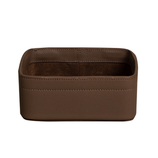 MF轻奢感高档收纳篮化妆品护肤品桌面收纳盒玄关茶几遥控器收纳筐