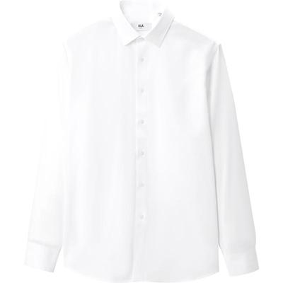 海澜之家商务DP免烫正装白色衬衫