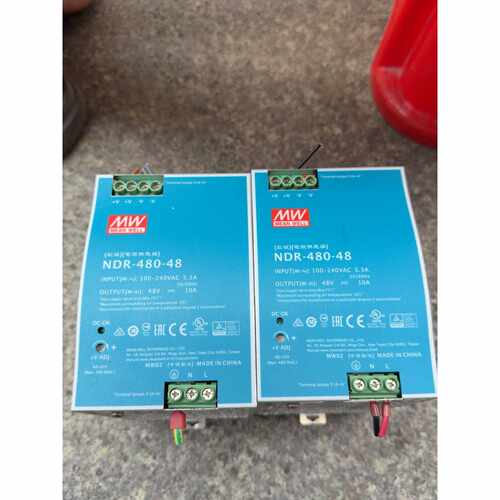 明纬MEAN WELL NDR-480-48导轨电源，48V议价
