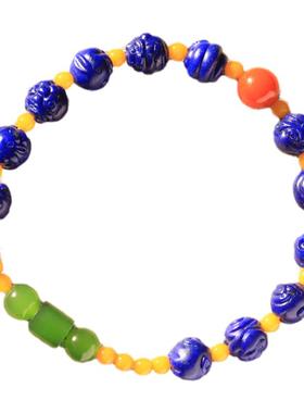 手串手链阿富汗青金石十二生肖女