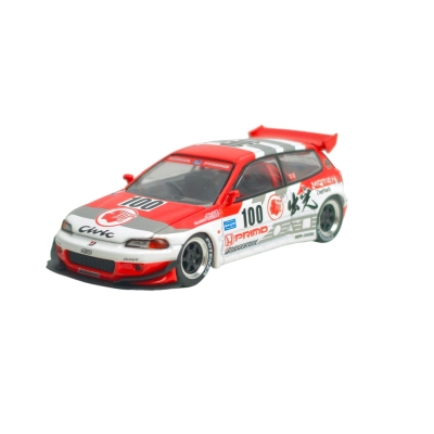 拓意1/64仿真本田思域PANDEM Civic EG6 v1.5合金汽车模型礼物