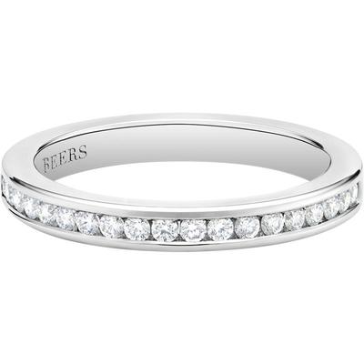 debeers戴比尔斯半圈镶钻戒指