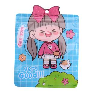 盲盒自封袋卡通可爱糖果零食袋儿童玩具手办盲盒包装袋少女礼物袋