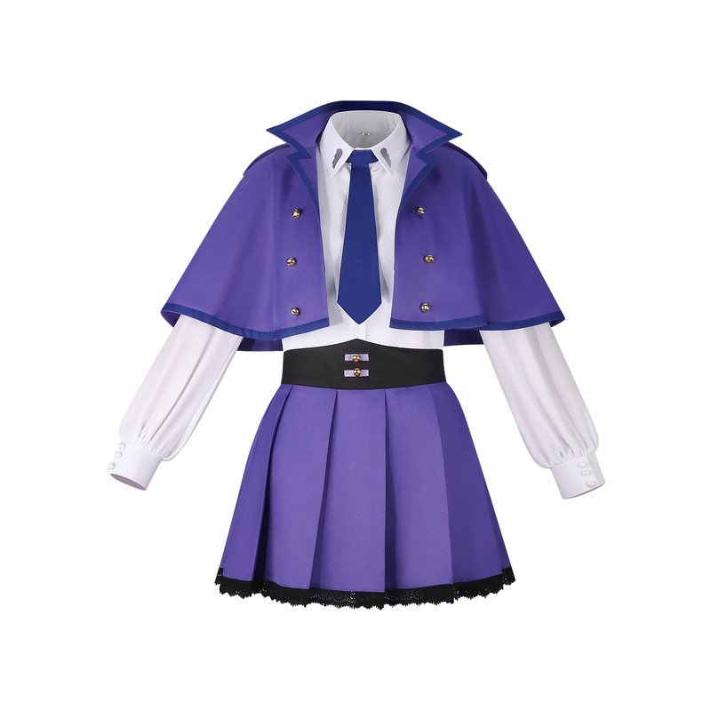 初因未来cos服少女偶像同款超讨厌紫色斗篷裙cosplay女二次元套装