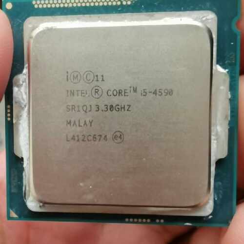 议价cpu i5-4590有角磕碰维修