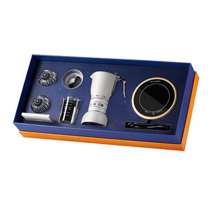 【送礼甄选】simelo施美乐摩卡壶双阀煮咖啡手冲咖啡壶套装礼盒