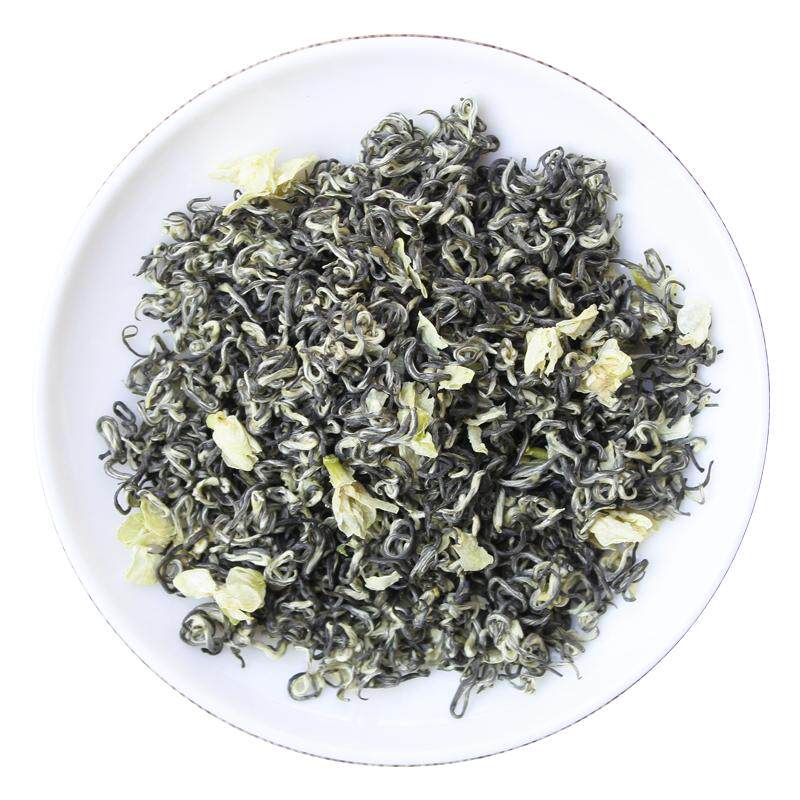 茶邸蒙顶山飘雪茉莉花茶新茶