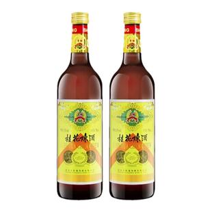 丰收桂花陈酒甜葡萄酒750ml*2瓶老北京特产