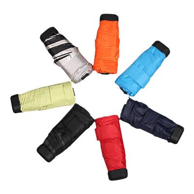 授权德国迷你小巧手机五折伞