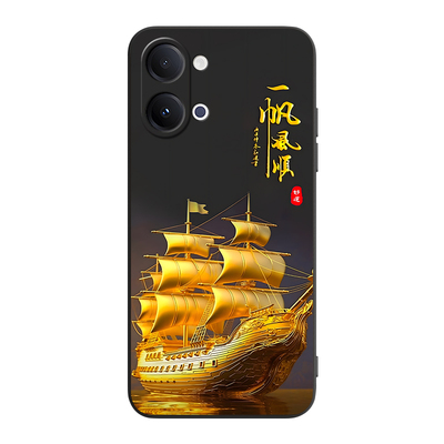 适用vivoY60新款彩绘吸睛手机壳