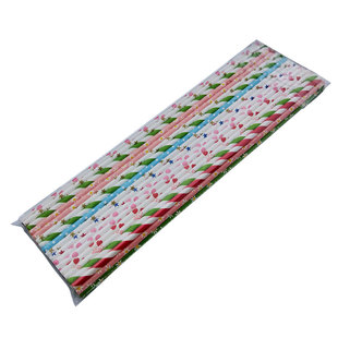 卷棉花糖专用棒彩色纸棒棍子商用花式一次性摆摊用纸棍竹签彩糖