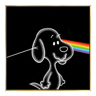 pinkfloyd恶搞专辑艺术挂画房间装饰画音乐欧美月之暗面壁画潮流