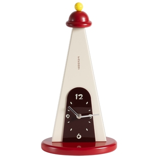 WOZOOM屋准侘寂风家居创意时钟摆件入户玄关摆台式钟表桌面装饰品