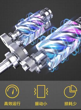 永磁变频螺杆式静音空压机工业级380v大型75kw双级螺杆空气压缩机