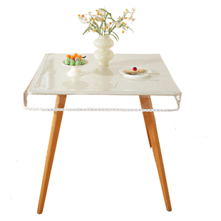 透明烤火桌罩套正方形软玻璃皮罩防水防油桌布pvc取暖电炉桌子垫