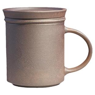 中国台湾陶作坊旗下不二堂老岩泥同心杯岩矿茶杯带滤马克杯分享杯