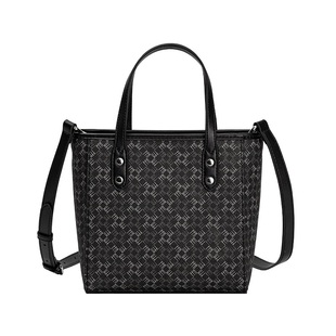 弗芙妮新款高级感老花菜篮子托特包百搭通勤2026单肩手提女包轻奢