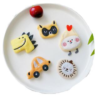 diy喵爸喵妈立体布贴贴补丁卡通衣服装饰绣花手缝娃衣贴布