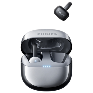 飞利浦蓝牙耳机无线夹耳式运动降噪高音质2025新款长续航TAT4469