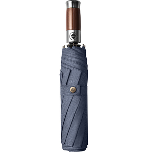 宝丽姿高档全自动伞男士专用加大加厚加固防风大暴雨大号折叠雨伞