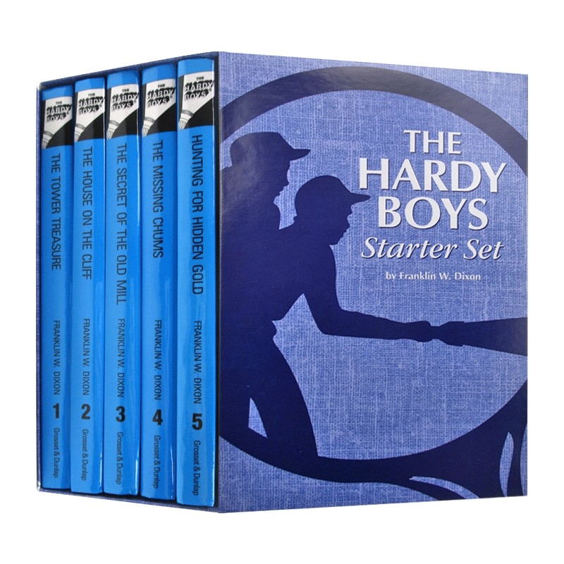 哈迪男孩 1-5套装 英文原版 The Hardy Boys Starter Set 英文版 进口英语原版书籍