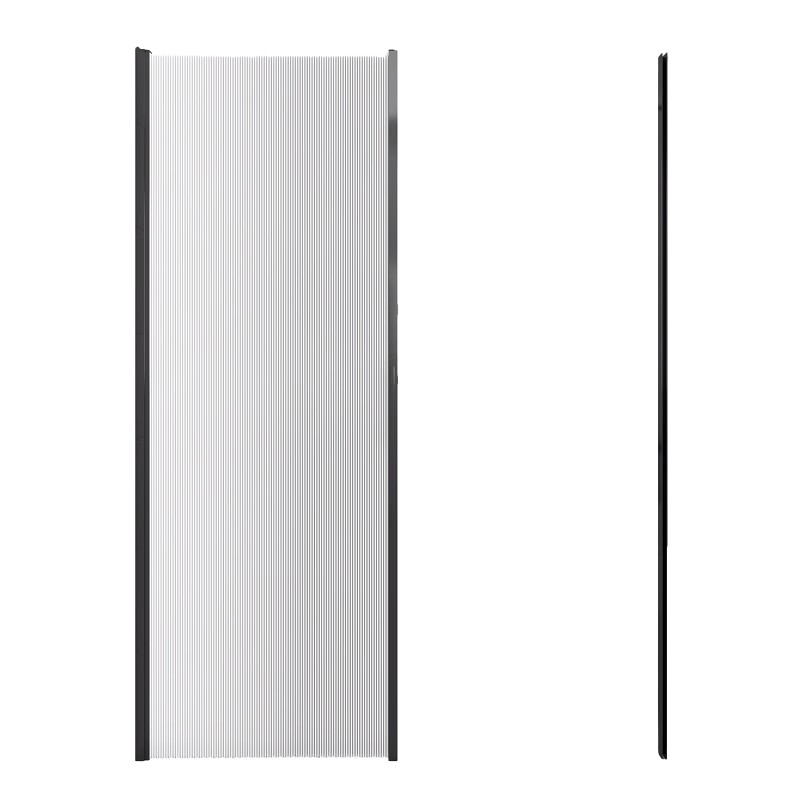 免打孔卫生间浴室隐形淋浴帘折叠