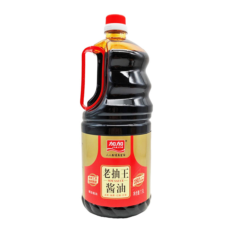 加加老抽王酱油1.9L*3瓶商用餐饮装上色老抽美味酿造酱油红烧炒菜