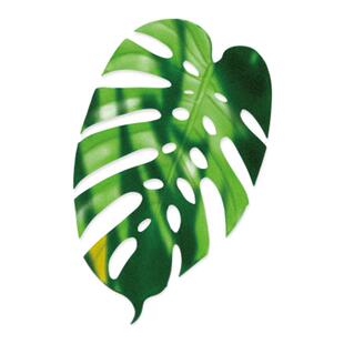 RETLPER镂空贴 原创 树荫下的龟背竹 植物叶片平面防水贴纸