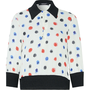 【折扣】The Shepherd UNDERCOVER女士印花真丝上衣