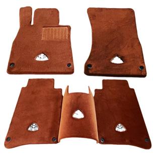 专用于奔驰gls400 gls450地毯g63 gle350 s级s400l羊毛绒汽车脚垫