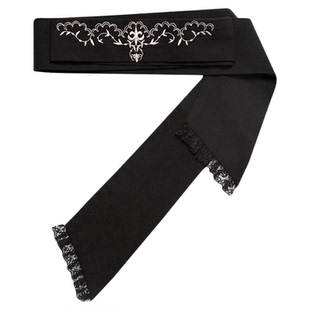 象牙塔腰带cla梦幻大摆纱裙配饰lolita腰带黑色洛丽塔腰间配饰