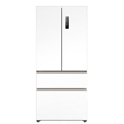 美菱AI双系统零嵌508L超薄法式双开多门家用大容量冰箱新品