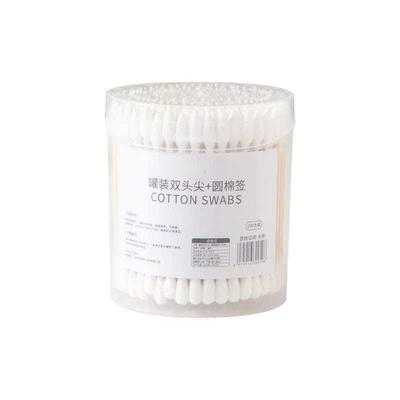 双头棉签掏耳朵专用化妆一次性卫生小棉签棒尖头超细挖耳勺棉花棒