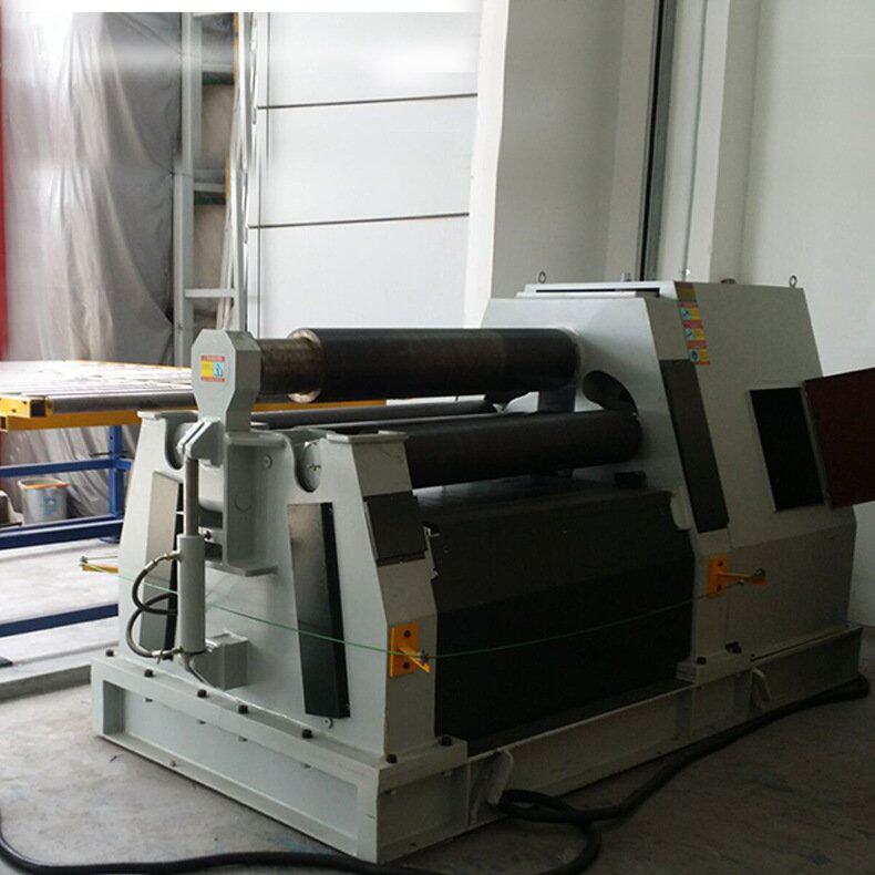 卷板机数控四辊卷板机W12CNC-10X2000液压卷圆机一次性卷圆成型机