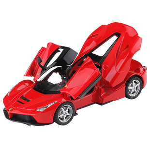 1:32法拉利拉法超跑车模型仿真合金回力车儿童金属玩具车礼物摆件